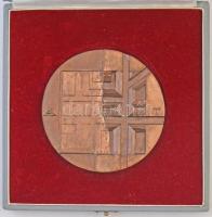 Asszonyi Tamás (1942- ) DN "Győr-Sopron Megyei Tanácsi Tervező Vállalat" Br emlékérem dísz...