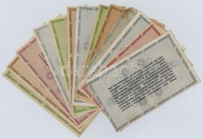 1946. 13db-os vegyes adópengő tétel T:II,III,III-