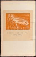 Berczeli A. Károly: Tigrisek (Tragiko-burleszk). Szeged, 1933, Prometheus. Kiadói félvászon kötés, k...