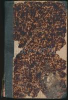 Bill, Johann Georg: Grundriß der Botanik für Schulen. Wien, 1860, Carl Gerold' Sohn. Félvászon ...