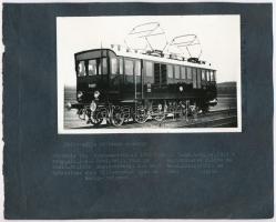 1932, 1952 Ganz-MÁVAG univerzális villamos mozdony és Klement Gottwald - MÁVAG mozdony, 2 db későbbi...