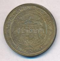 1937. 2P Ag "Madonna" T:2,2- patina 
Adamo P7