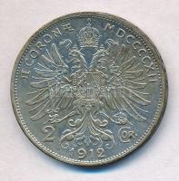 Ausztria 1912. 2K Ag "Ferenc József" T:2 patina 
Austria 1912. 2 Corona Ag "Franz Jo...