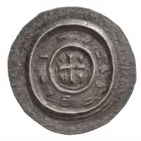 1131-1141. Denár Ag "II. Béla" (0,42g) T:1- Hungary 1131-1141. Denar Ag "Bela II"...