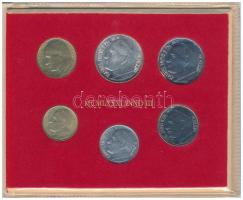 Vatikán 1981. 5L-500L (7xklf) forgalmi szett T:1,1-  Vatican 1981. 5 Lire-500 Lire (7xdiff) coin set C:UNC,AU