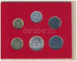 Vatikán 1981. 5L-500L (7xklf) forgalmi szett T:1,1- 
Vatican 1981. 5 Lire-500 Lire (7xdiff) coin se...