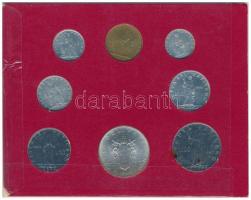 Vatikán 1963. 1L - 500L "VI. Pál pápa" (8xklf) forgalmi szett T:1,1- 
Vatican 1963. 1 Lir...