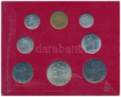 Vatikán 1964. 1L - 500L "VI. Pál pápa" (8xklf) forgalmi szett T:1,1- 
Vatican 1964. 1 Lir...