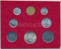 Vatikán 1967. 1L - 500L "VI. Pál pápa" (8xklf) forgalmi szett T:1,1- 
Vatican 1967. 1 Lir...