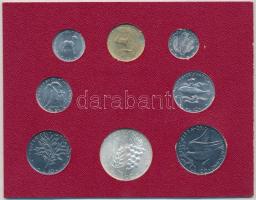Vatikán 1974. 1L - 500L "VI. Pál pápa" (8xklf) forgalmi szett T:1,1- 
Vatican 1974. 1 Lir...