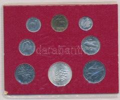 Vatikán 1975. 1L - 500L "VI. Pál pápa" (8xklf) forgalmi szett T:1,1- 
Vatican 1975. 1 Lir...