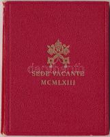 Vatikán 1963. 500L Ag "Sede Vacante" T:1
Vatican 1963. 500 Lire Ag "Sede Vacante&quo...