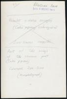 cca 1933 Kinszki Imre (1901-1945) budapesti fotóművész  pecséttel jelzett vintage alkotása (makro), ...