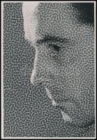 cca 1937 Kinszki Imre (1901-1945) budapesti fotóművész pecséttel jelzett vintage alkotása (portré), 16,8x11,5