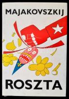 Vlagyimir Majakovszkij: Roszta. Drezda, 1977. Egászvászon kötésben, illusztrált papír védőborítóval