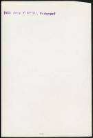 cca 1934 Kinszki Imre (1901-1945) budapesti fotóművész  pecséttel jelzett vintage alkotása (csillogó...