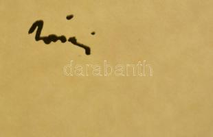 Rippl-Rónai József (1861-1927): Fürdőző aktok. Cinkográfia, papír, jelzett a cinkográfián, 26×35 cm ...