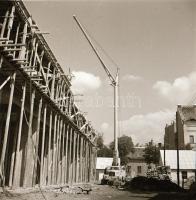 cca 1968 Kecskemét, Árpád város bontás előtt, alatt és után, 36 db szabadon felhasználható vintage n...