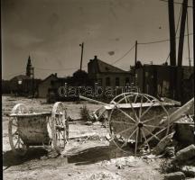 cca 1968 Kecskemét, Árpád város bontás előtt, alatt és után, 36 db szabadon felhasználható vintage n...