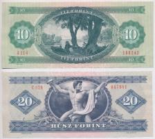 1975. 10Ft + 20Ft T:I-,II szép papír