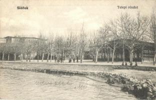 1905 Siófok, Telepi részlet a Balaton parton