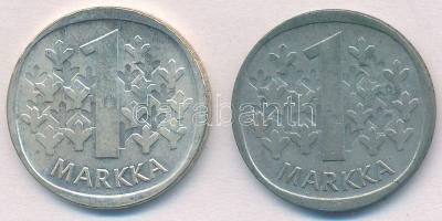 Finnország 1966S-1967S 1M Ag (2x) T:1-,2
Finland 1966S-1967S 1 Markka Ag (2x) C:AU,XF