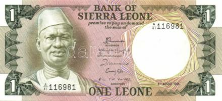 Sierra Leone 1981-85(1974-80). 50c, 1L, 2L, 5L, 10L komplett sor! T:I