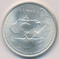 Szlovákia 1993. 100K Ag Nemzeti függetlenség T:1 Slovakia 1993. 100 Korun Ag National Independence C:UNC Krause KM#16