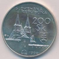 Szlovákia 1993. 200K Ag "UNESCO Világörökségi helyszín" T:1
Slovakia 1993. 200 Korun Ag &...
