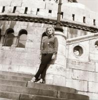 1963 Budapest, Éva Six, azaz Klein Éva (1937) színésznő, akit Hollywoodban a magyar Marilyn Monroe-k...