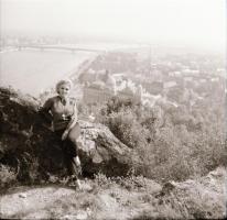 1963 Budapest, Éva Six, azaz Klein Éva (1937) színésznő, akit Hollywoodban a magyar Marilyn Monroe-k...