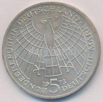 NSZK 1973J 5M Ag "Kopernikusz" T:1- 
FRG 1973J 5 Mark Ag "Birth of Nicholas Copernic...