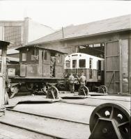 cca 1960 Földalatti villamosok, azaz metrókocsik gyártása a Ganz-Mávag gyárban, Kotnyek Antal (1921-...