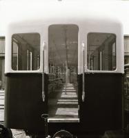 cca 1960 Földalatti villamosok, azaz metrókocsik gyártása a Ganz-Mávag gyárban, Kotnyek Antal (1921-...