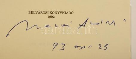 Mezei András: Adorno. Bp.,1992, Belvárosi Könyvkiadó. Kiadói kartonált papírkötés. Benne judaikai té...
