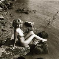 cca 1980 Menesdorfer Lajos (1941-2005) budapesti fotóművész hagyatékából 9 db vintage negatív, szoli...