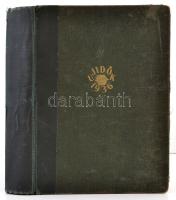 1936 Uj Idők. XLII évfolyam bekötve Szerk.: Herczeg Ferenc. Kissé laza félvászon-kötésben