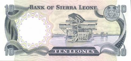 Sierra Leone 1980.7.1. 10L fny nélkül! T:I