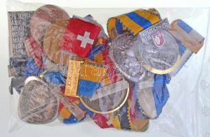Svájc 1962-1992. 15db-os vegyes kitüntetés és jelvény tétel, mind szalaggal T:2 Switzerland 1962-1992. 15pcs of various dacorations and badges, all with ribbon C:XF