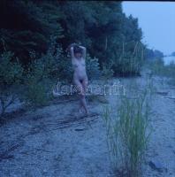 cca 1983 Menesdorfer Lajos (1941-2005) budapesti fotóművész hagyatékából 7 db vintage negatív, szoli...