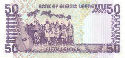 Sierra Leone 1988-91. 10L, 20L, 50L, 100L,  500L T:I