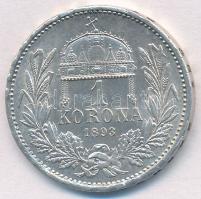 1893KB 1K Ag "Ferenc József" T:1- ph.
Adamo K5