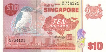 Szingapúr 1980. 10$ T:I