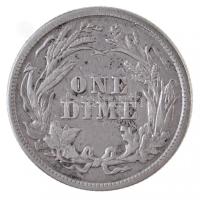 Amerikai Egyesült Államok 1916. 1d Ag "Barber Dime" T:1-,2
USA 1916. 1 Dime "Barber ...