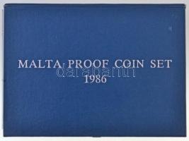 Málta 1986. 1c - 1L (7xklf) forgalmi sor műanyag tokban T:PP
Malta 1986. 1 Cent - 1 Lira (7xdiff) c...