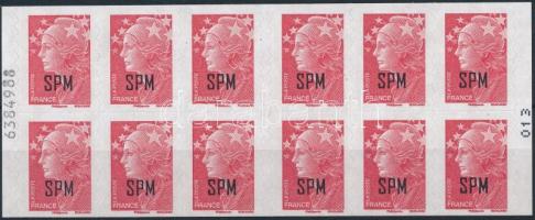 Definitive self-adhesive stamp booklet, Forgalmi öntapadós bélyegfüzet