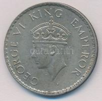 Brit-India 1940. 1R Ag VI.György T:2 British India 1940. 1 Rupee Ag George VI C:XF