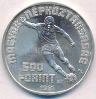 1981. 500Ft Ag "Labdarúgó Világbajnokság 1982" T:BU Adamo EM65