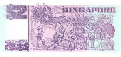 Szingapúr 1992. 2$ T:I