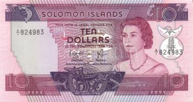 Salamon szigetek 1977-81. 2$, 5$, 10$, 20$ komplett sor! T:I